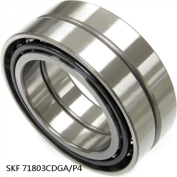 71803CDGA/P4 SKF Super Precision,Super Precision Bearings,Super Precision Angular Contact,71800 Series,15 Degree Contact Angle