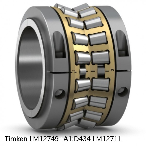 LM12749+A1:D434 LM12711 Timken Tapered Roller Bearing Assembly #1 small image