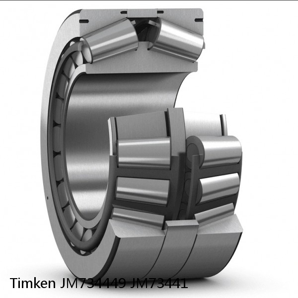 JM734449 JM73441 Timken Tapered Roller Bearing Assembly #1 image