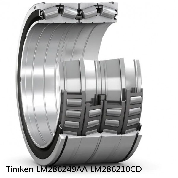LM286249AA LM286210CD Timken Tapered Roller Bearing Assembly #1 image